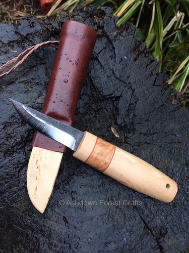 SOLD Puukko in a traditional sheath