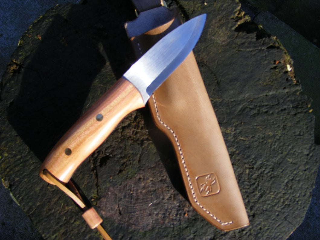 Ashdown Forest Crafts Wanderer knife with damson handle