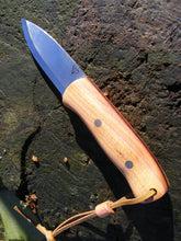 Ashdown Forest Crafts Wanderer knife with damson handle