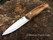 Wanderer bushcraft knife from Ashdown Forest Crafts