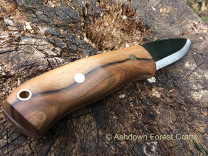 Wanderer bushcraft knife from Ashdown Forest Crafts