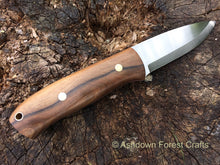 Wanderer bushcraft knife from Ashdown Forest Crafts